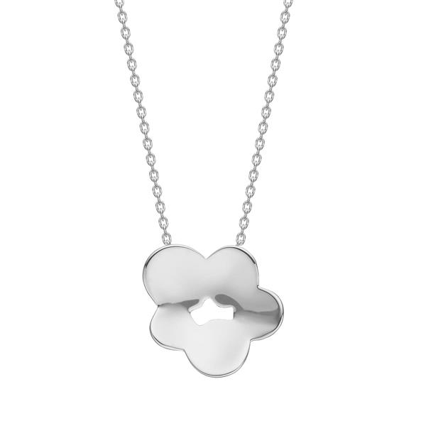 Nordahl\'s Rhd. sølv halskæde BLOOM52