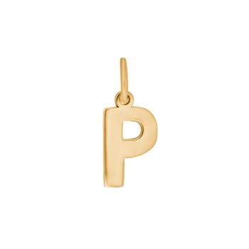 Siersbøl's Forg. sølvvedhæng bogstav - P 