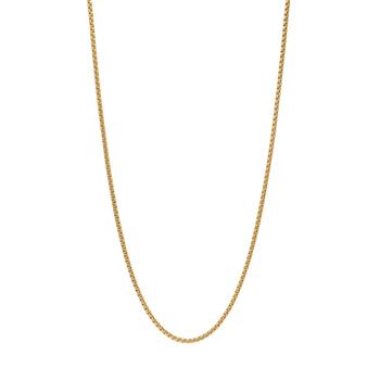 Son of Noa's SON kæde stål IP gold, rund venezia 45+5cm