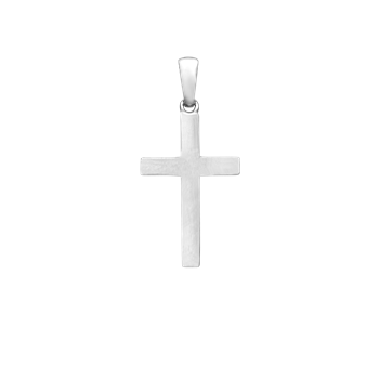 Aagaard's RHOD. SØLV KORS 16 x 24,5 MM