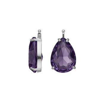 Heinzendorff's Glas facet m/rh sølv