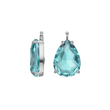 Heinzendorff's Glas facet m/rh sølv