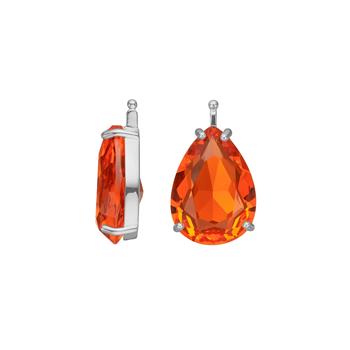 Heinzendorff's Glas facet m/rh sølv