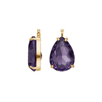 Heinzendorff's Glas facet m/fg sølv