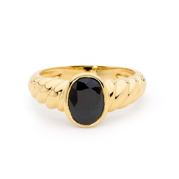Bee's Ring med safir