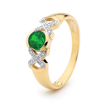 Bee's Smaragd ring