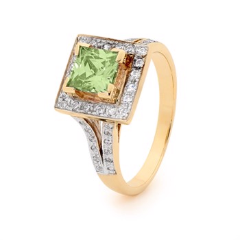 Bee's Ring med zirkonia