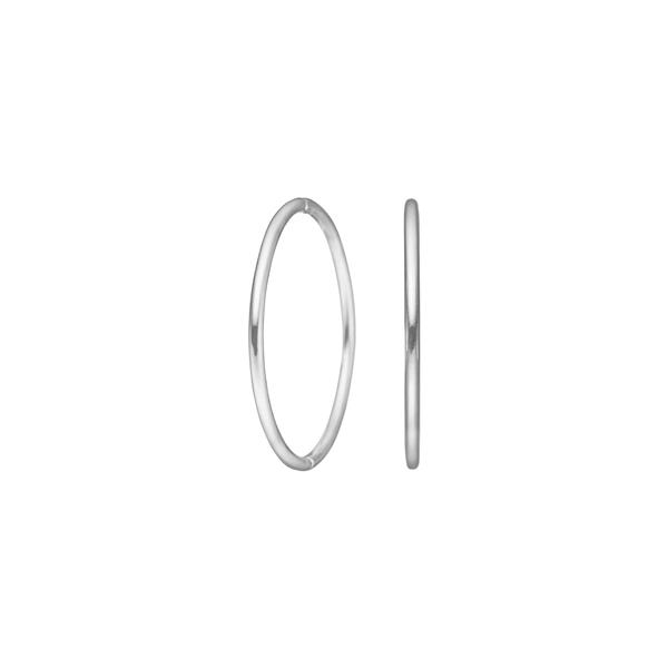 Siersbøl\'s Rhod. sølv creol 22 mm udvendigt