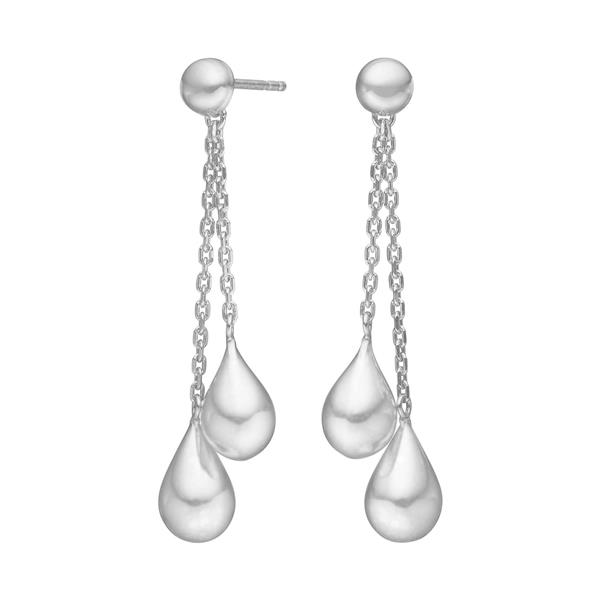 Nordahl\'s Rhd. sølv ørehængere DROPS52