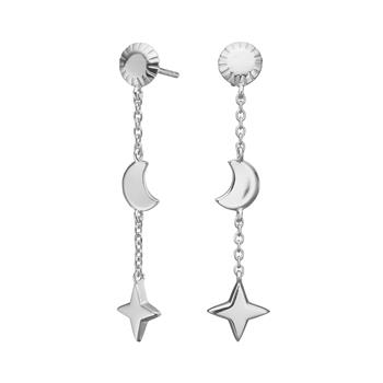 Nordahl's Rhd. sølv ørehængere UNIVERSE52