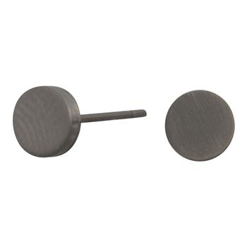 Siersbøl's Titanium ørestikker rund matt