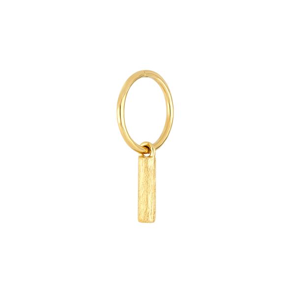 Nordahl\'s Forgyldt sølv creoler FUNKY52 stav 1stk