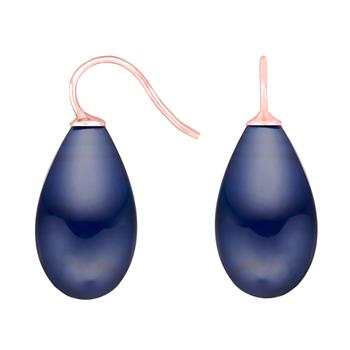 Heinzendorff's Rosaforg. sølvøreh. m/bøhmisk kvartsglas farve84