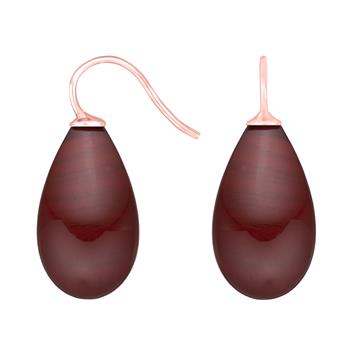 Heinzendorff's Rosaforg. sølvøreh. m/bøhmisk kvartsglas farve84