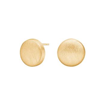 Heinzendorff's Forg. sølv mat system-ørestikker Ann 14x14mm