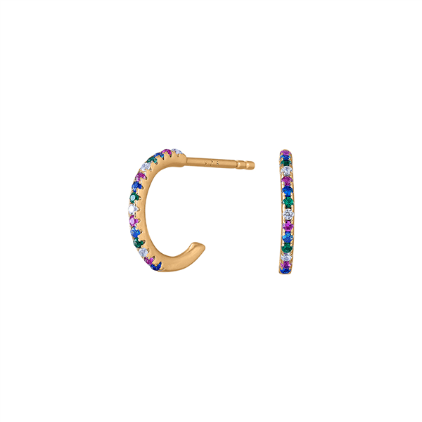 Joanli Nor\'s Forgyldt sølv  creol FIRANOR 12mm