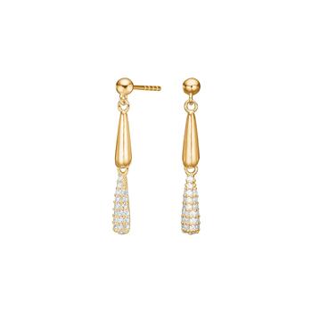 Joanli Nor's Forgyldt sølv ørehængere ROMYNOR