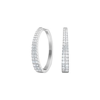 Joanli Nor's Rhd. sølv creoler large RUNANOR