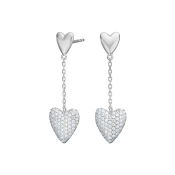 Joanli Nor's Rhd. sølv ørehængere RISANOR