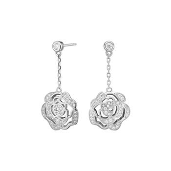 Joanli Nor's Rhd. sølv ørehængere SANDRANOR