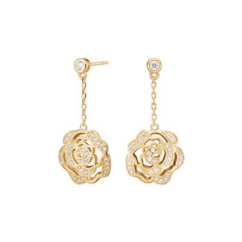 Joanli Nor's Forgyldt sølv ørehængere SANDRANOR