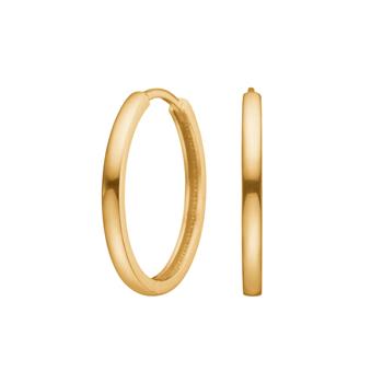 Siersbøl's 14kt. guldcreoler 2x20mm