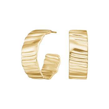 Nordahl's Creoler stål IP gold ROCCIA