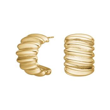 Nordahl's Creoler stål 4 IP gold SALINO