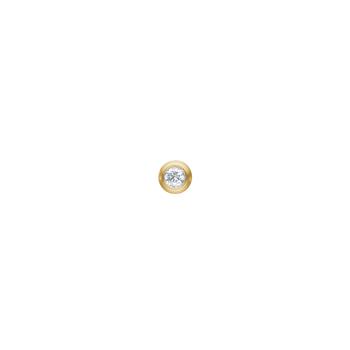 Son of Noa's SON stål ørestik IP gold 3mm rørfatning 1 stk.