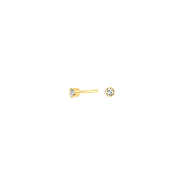 Joanli Nor\'s Forgyldt sølv ørestikker 3mm JOANNOR 
