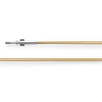 Bastian Inverun's 925/-Tonda Flexible, rho., 5-række, tofarvet, 42cm