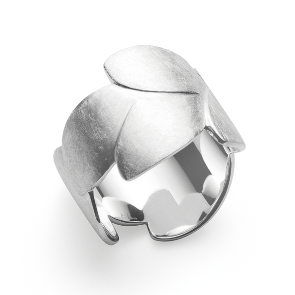 Bastian Inverun\'s 925,- Ring mat/børstet