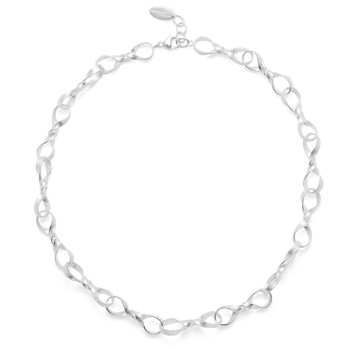 Bastian Inverun's 925/- collier børstet, 47cm + 2cm