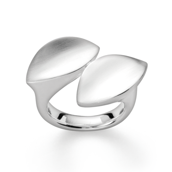 Bastian Inverun's 925/- Ring, mat rho.