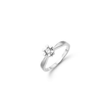 Aagaard's ETERNITY 14KT HV.D.RING 1X0,30CT WSI