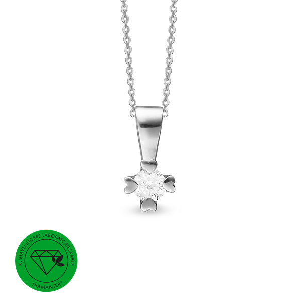 Aagaard\'s MARY Vedh. 14K, HV LG DIAMANT 1,00CT
