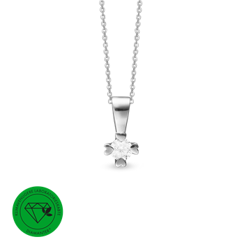 Aagaard's MARY Vedh. 14K, HV LG DIAMANT 0,50CT