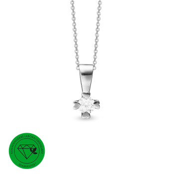 Aagaard's MARY Vedh. 14K, HV LG DIAMANT 0,75CT