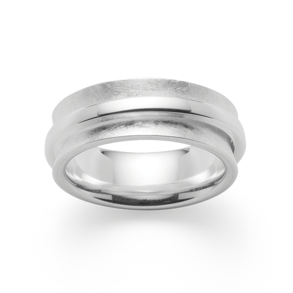 Bastian Inverun\'s 925/- Ring, rho. mat/blank