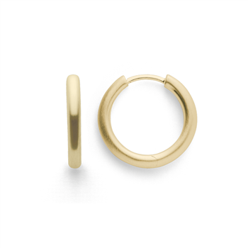 Bastian Inverun's 925/- creoler, forgyldt