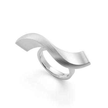 Bastian Inverun's 925/- ring, rhd, mat