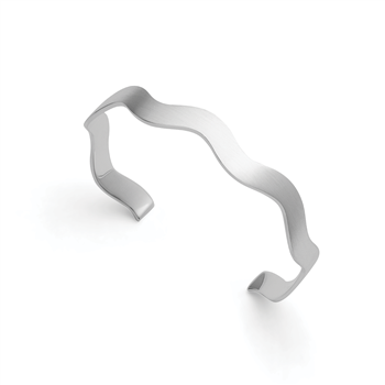 Bastian Inverun's 925/- armring, rhd, mat/blank