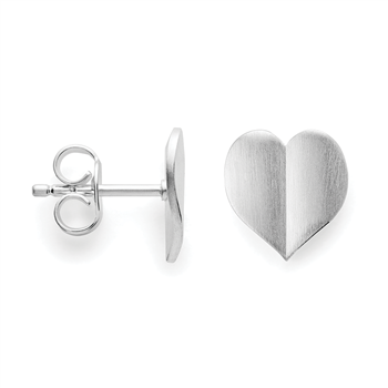 Bastian Inverun's 925/- øreringe, rhd, mat