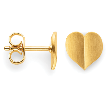 Bastian Inverun's 925/- øreringe, fg., mat