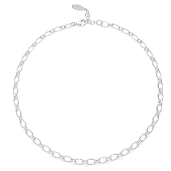 Bastian Inverun's 925/- collier, rhd, mat, 45+3cm