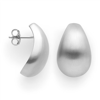 Bastian Inverun's 925/- øreringe, rhd, mat