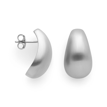 Bastian Inverun's 925/- øreringe, rhd, mat