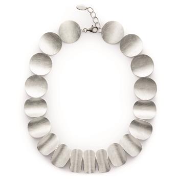 Bastian Inverun's 925 / - Collier, rho., mat / pol., 45 + 3cm