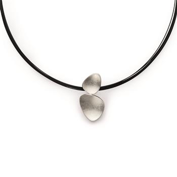 Bastian Inverun's 925/- Vedhæng, rhodineret, mat/poleret