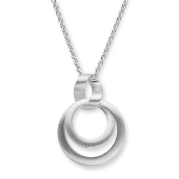Bastian Inverun's 925/- vedhæng, satinmat